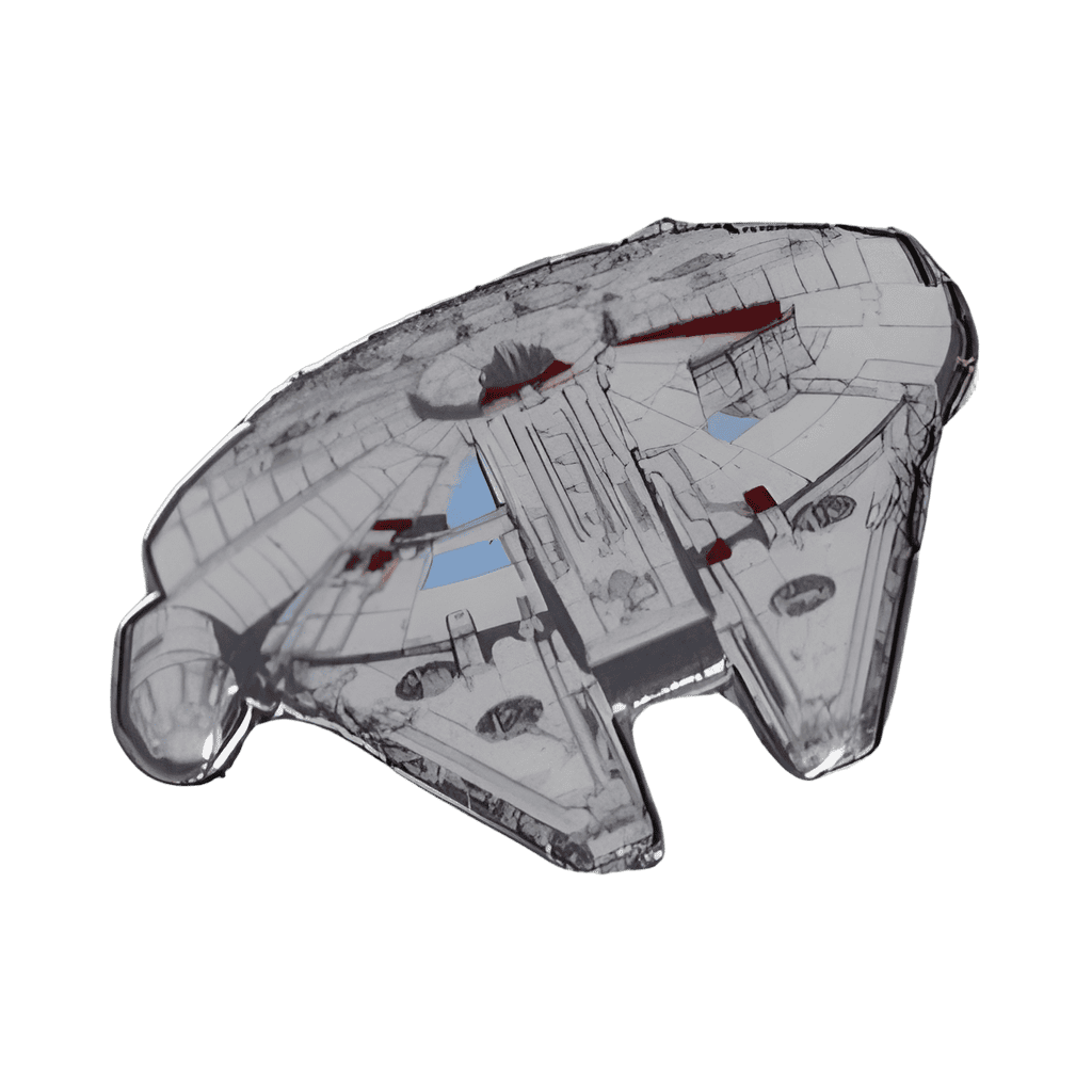 Millennium Falcon Disney pin
