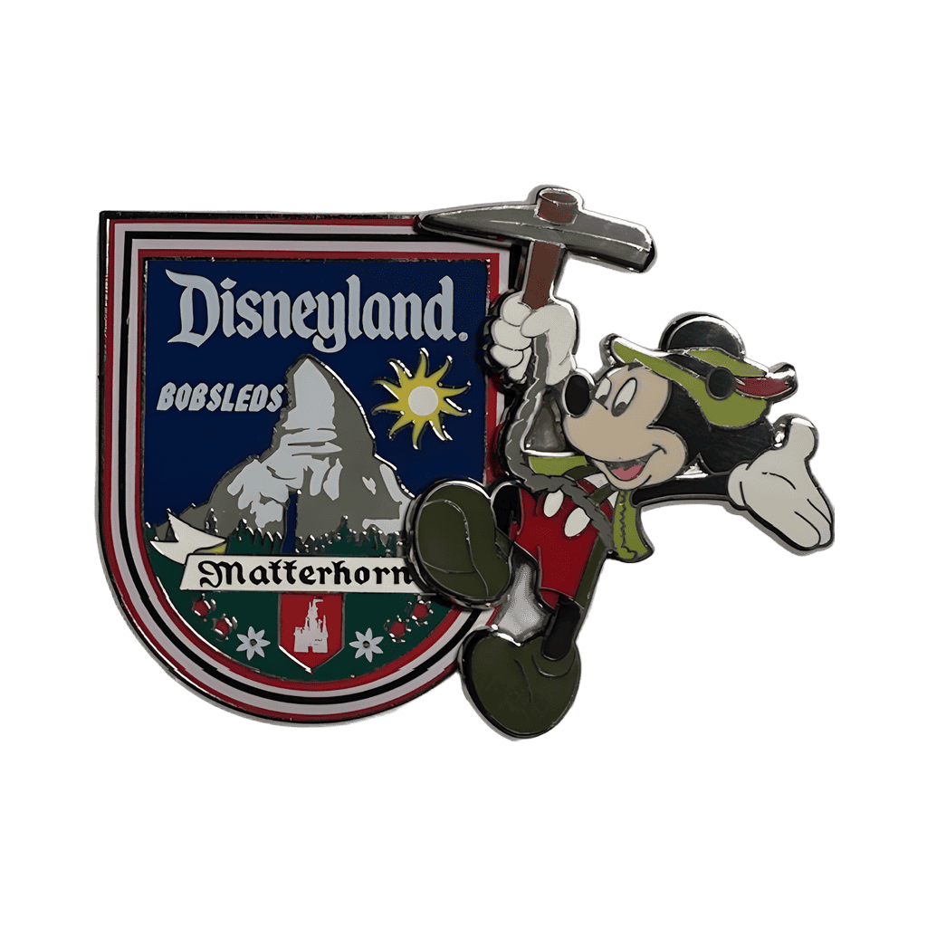 Matterhorn with Mickey Disney pin