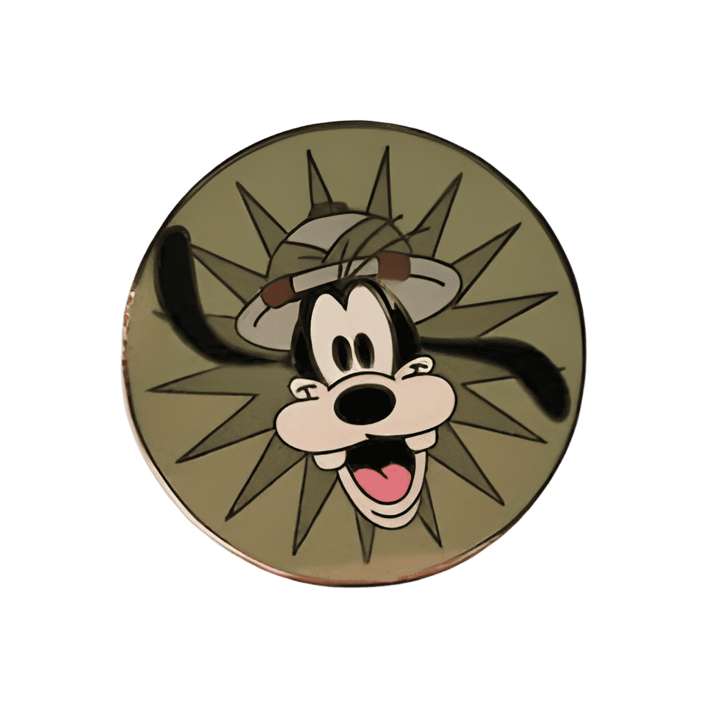 Goofy in Pith Helmet Disney pin