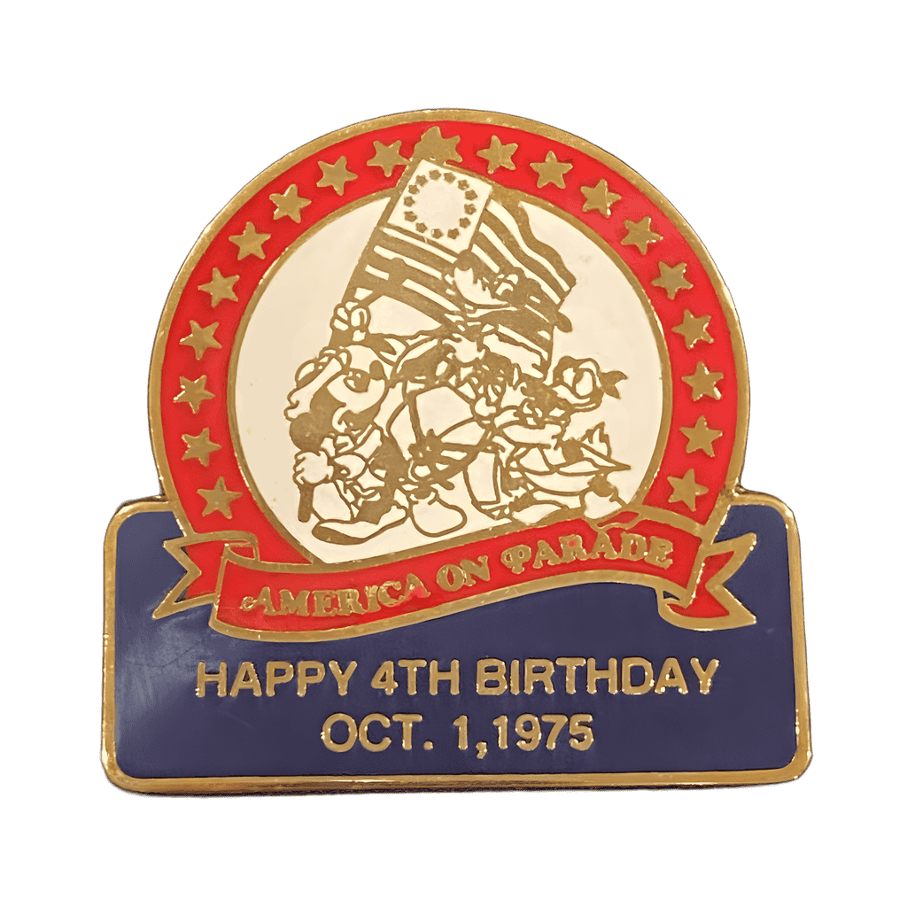 America on Parade (Happy 4th Birthday) Disney pin