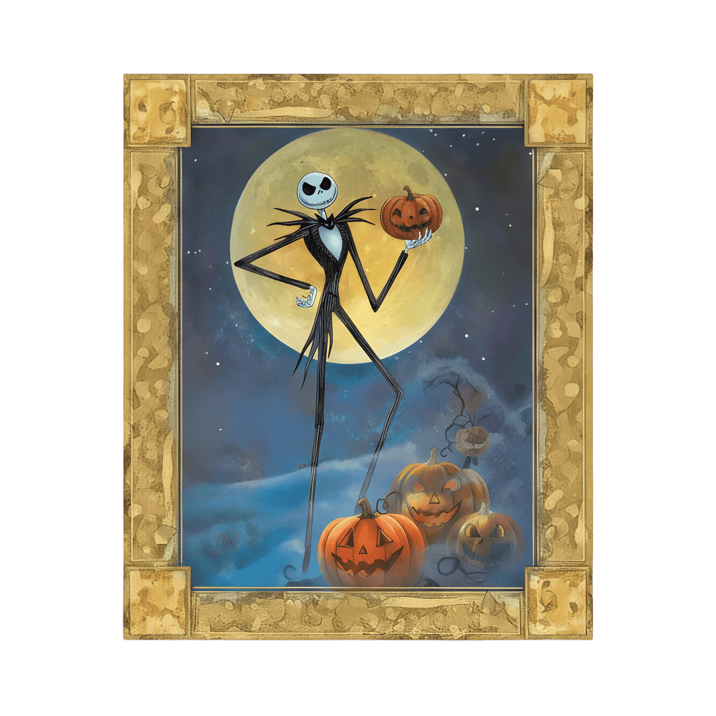 Jack Skellington Holding Pumpkin Disney pin