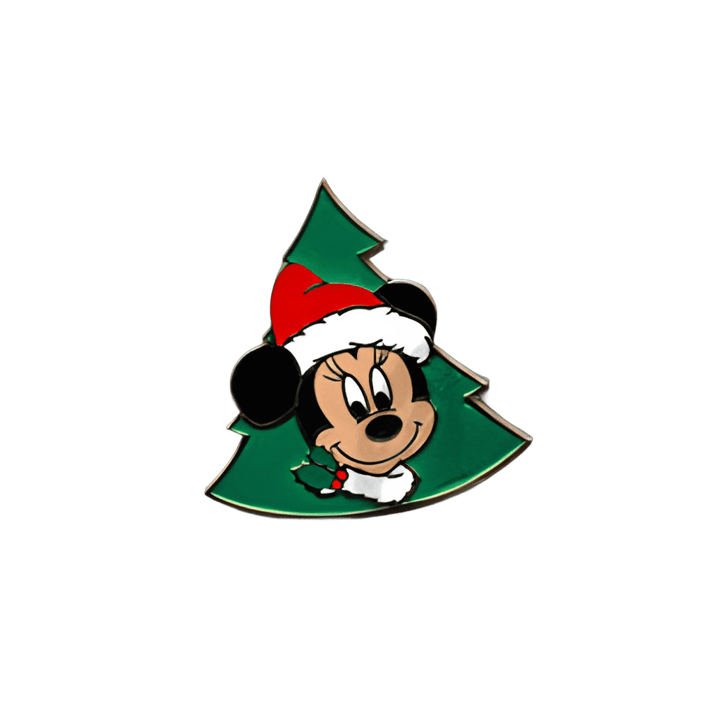 Minnie with Christmas Tree Disney pin