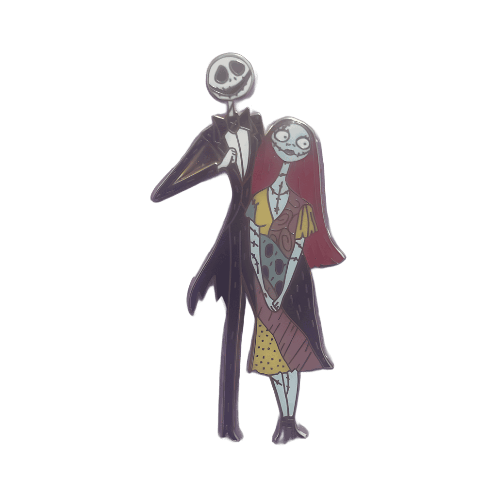 Jack Skellington & Sally Disney pin