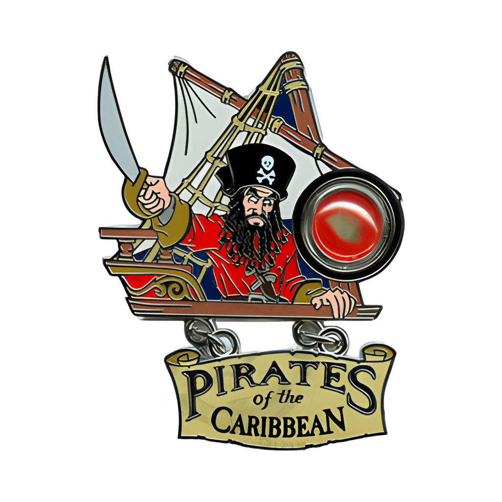 Pirates of the Caribbean Disney pin