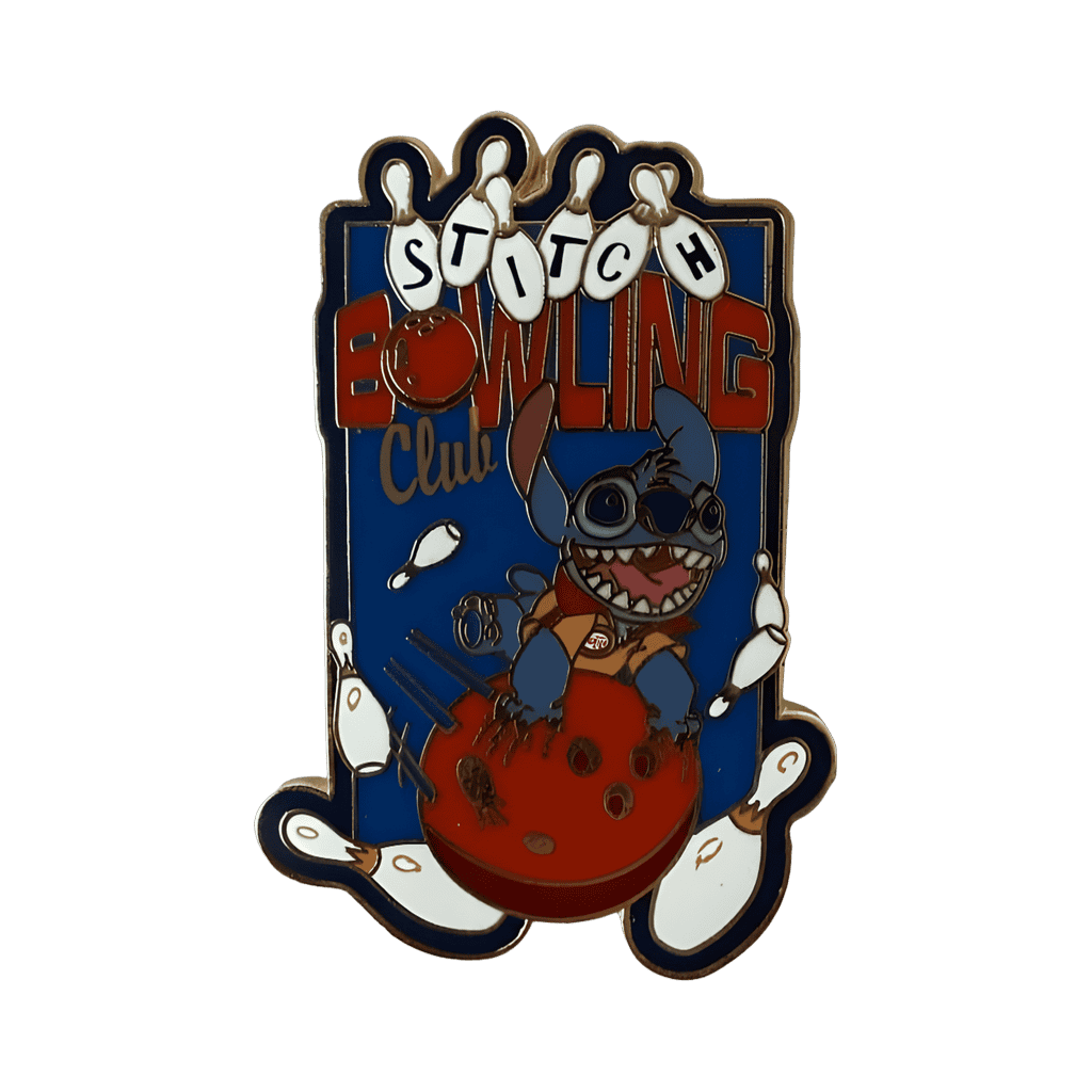 Stitch Bowling Club Disney pin