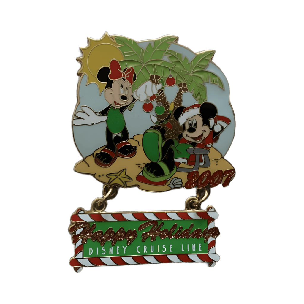 Mickey & Minnie Mouse – Happy Holidays Disney pin