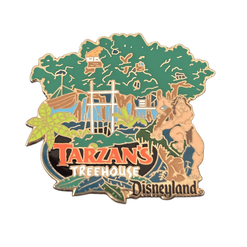 Tarzan's Treehouse Disney pin