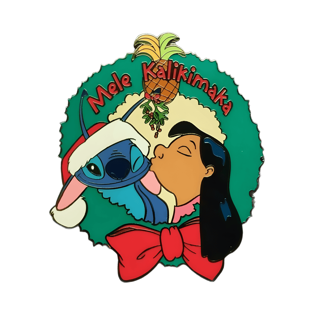 Lilo & Stitch Holiday Pin (Mele Kalikimaka) Disney pin