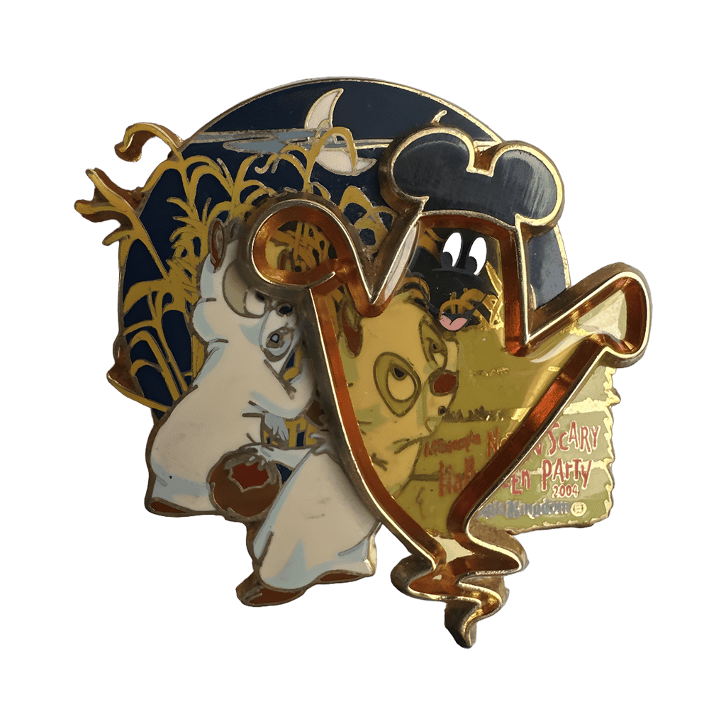 Chip & Dale Ghost Disney pin