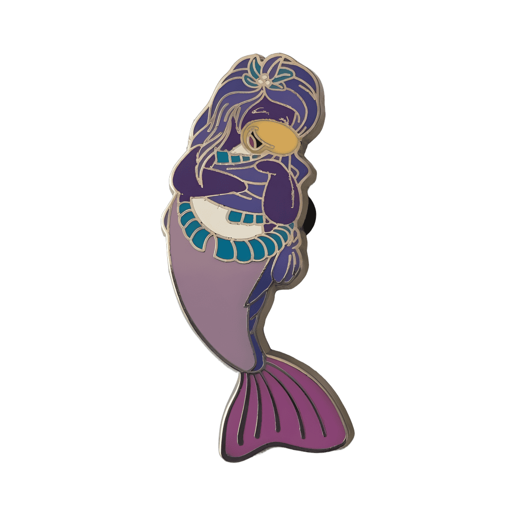 Purple Mermaid Disney pin