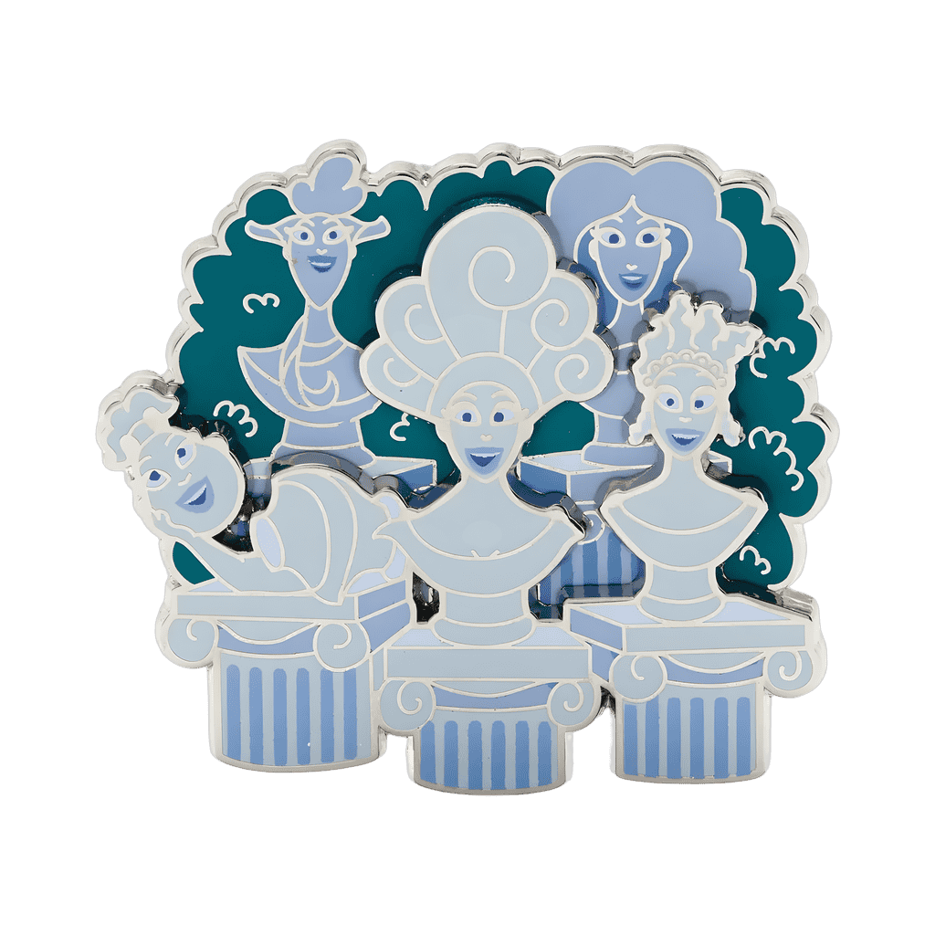 The Muses as Busts Disney pin