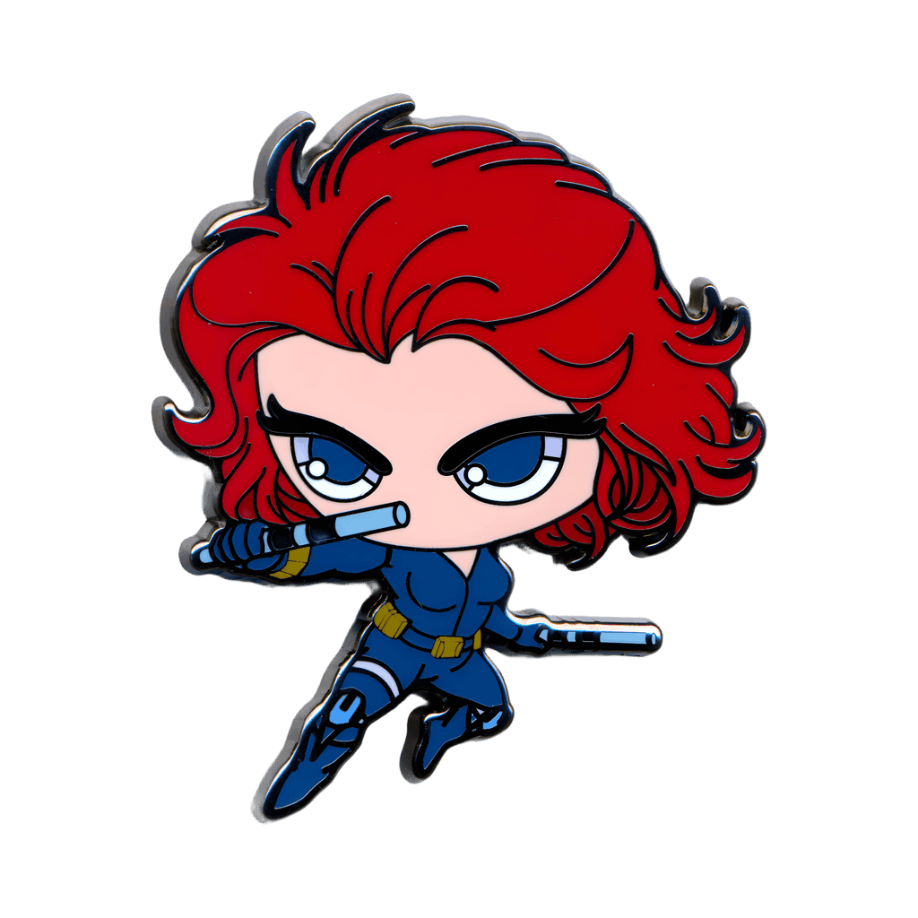 Black Widow Disney pin