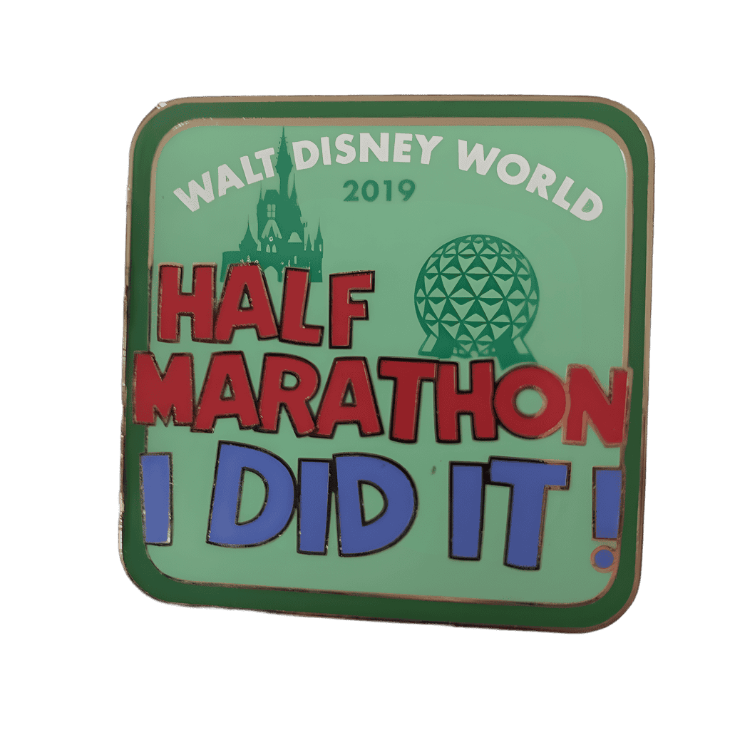 Donald - Half Marathon - 13.1 Miles - I Did It! Disney pin
