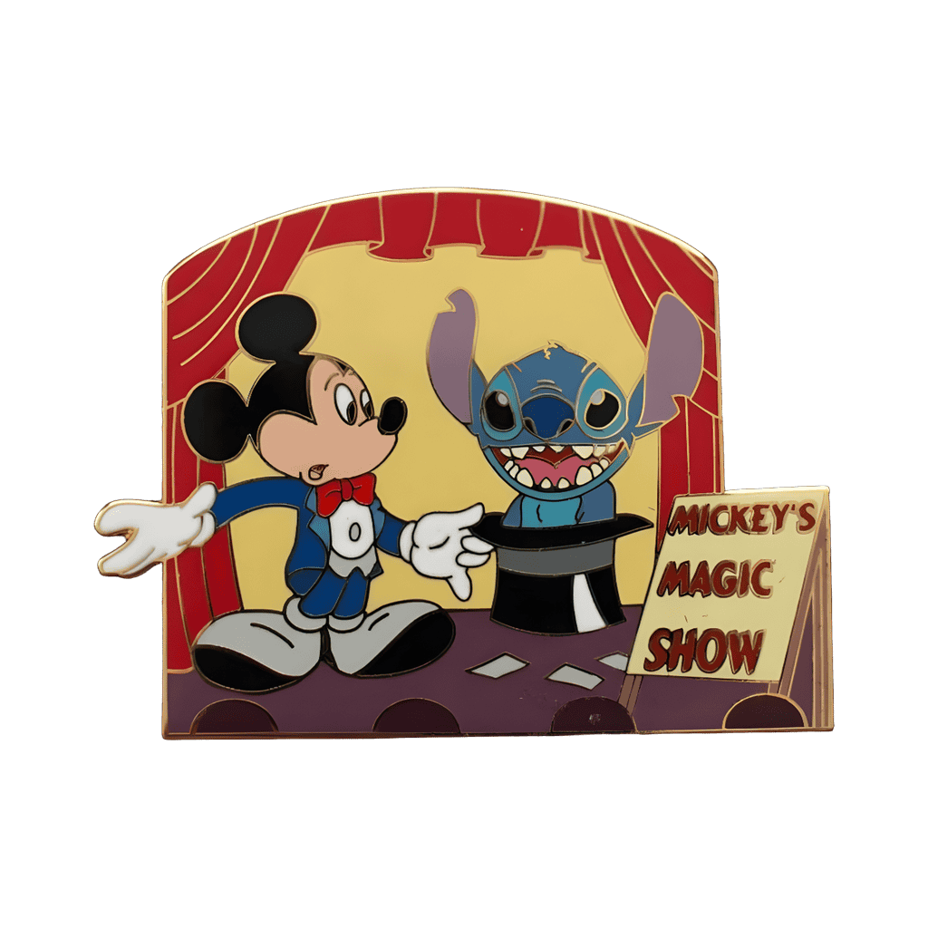 Mickey’s Magic Show with Stitch Disney pin