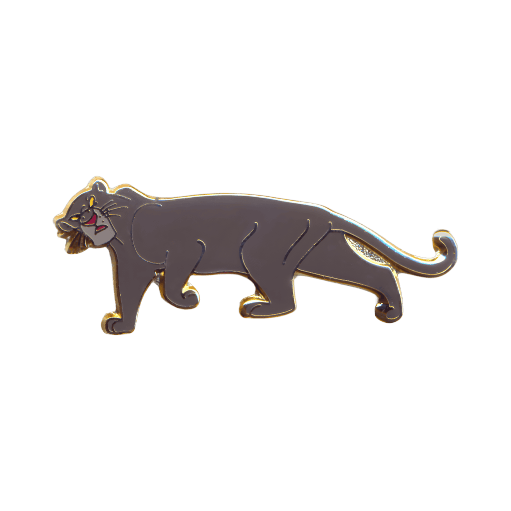 Bagheera Walking Disney pin