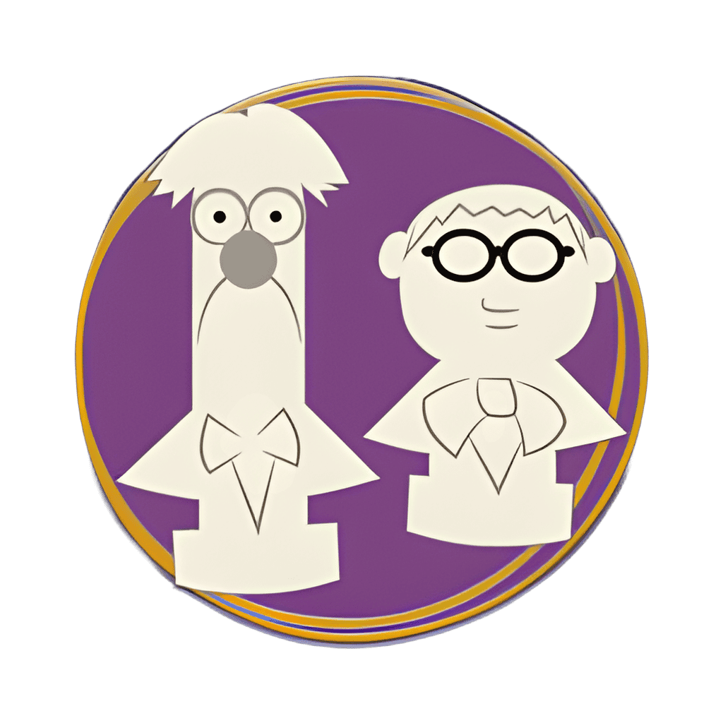 Bunsen and Beaker Disney pin