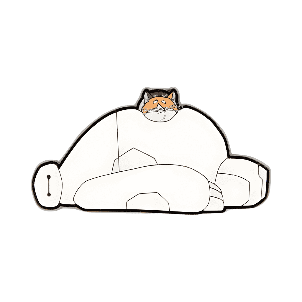 Baymax & Mochi Disney pin