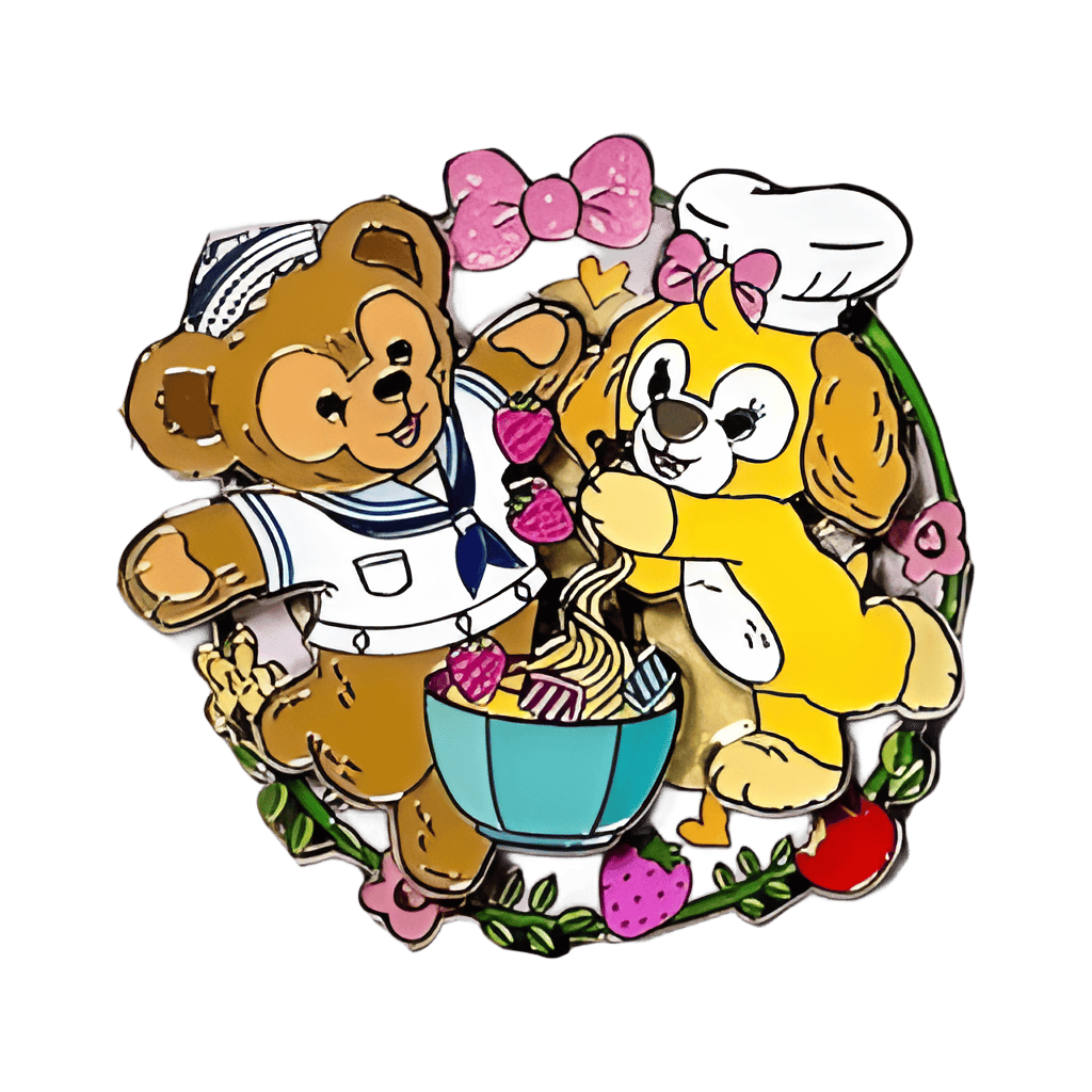 Cookie and Duffy Disney pin