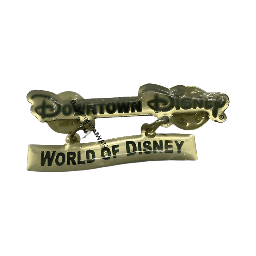 Downtown Disney District “World of Disney” Dangle Disney pin
