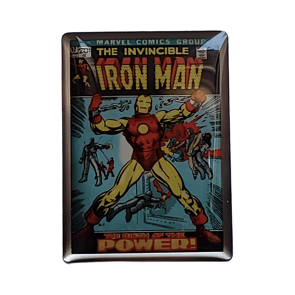 Marvel Comic Cover Art Pin Badge Collection - Iron Man #1 Disney pin