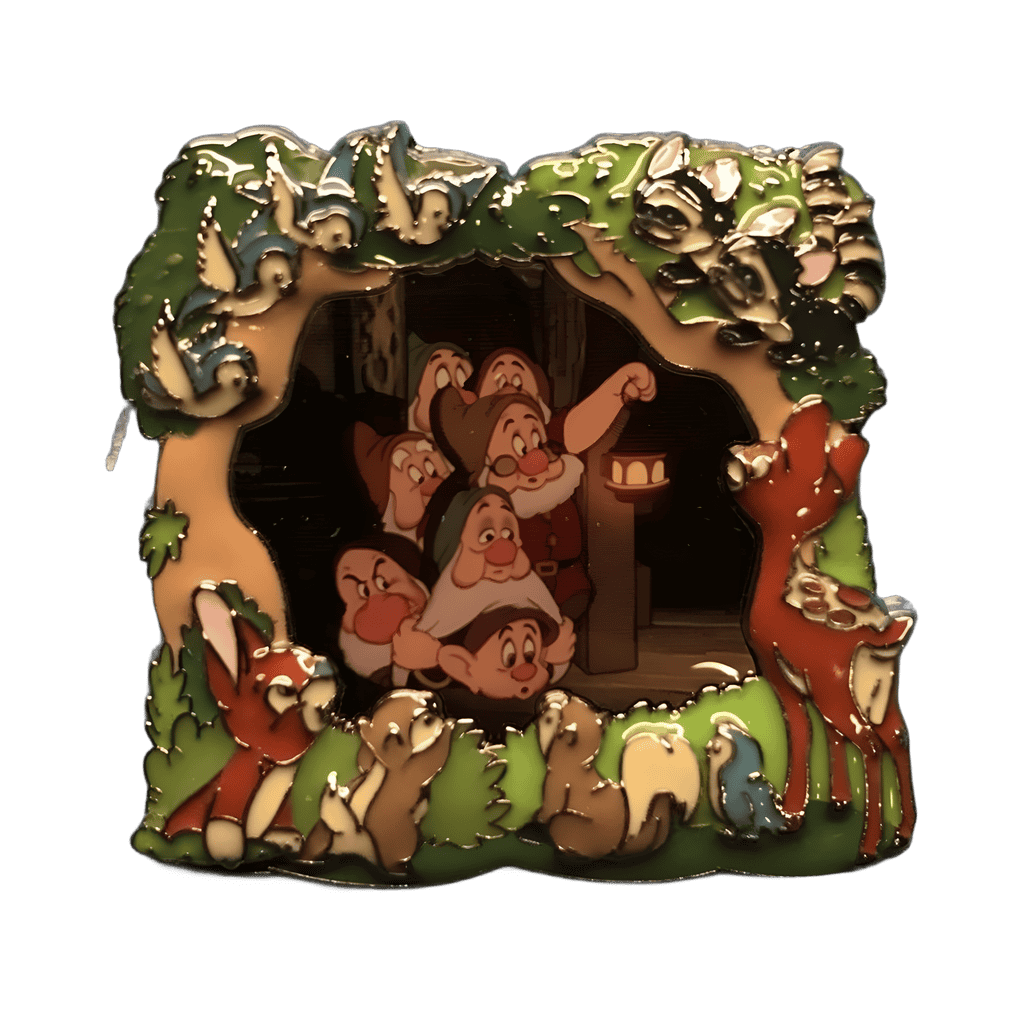 Version 2 - Seven Dwarfs Disney pin