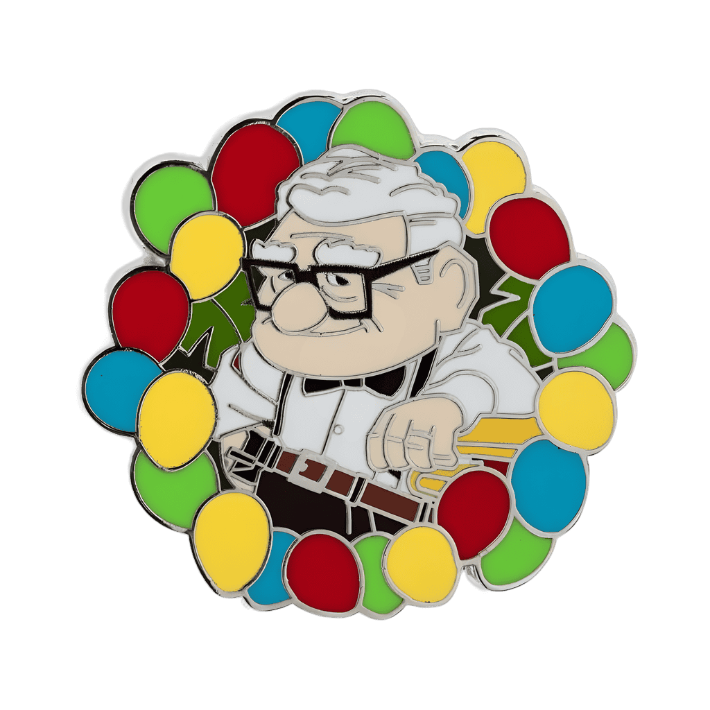 Older Carl Disney pin
