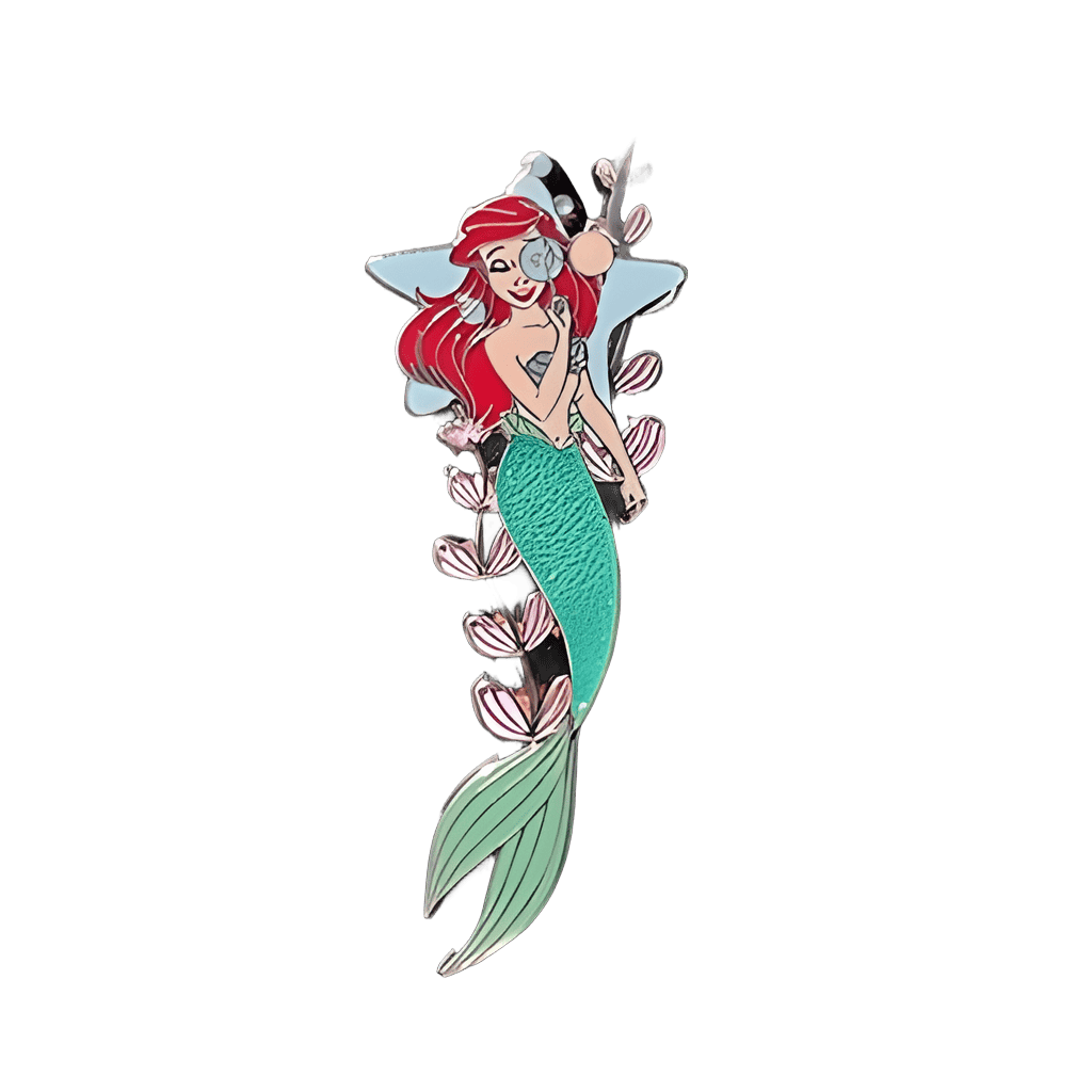 Ariel Bubbles Gold Version Disney pin