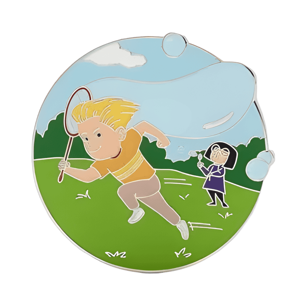 Dash and Edna Blowing Bubbles Disney pin