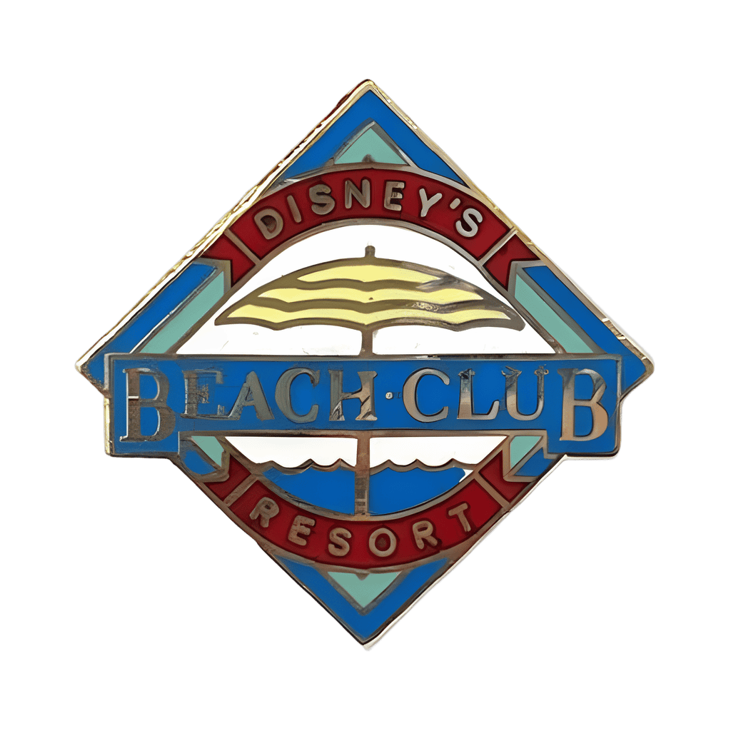 Beach Club Resort Original Logo Version 1 Disney pin
