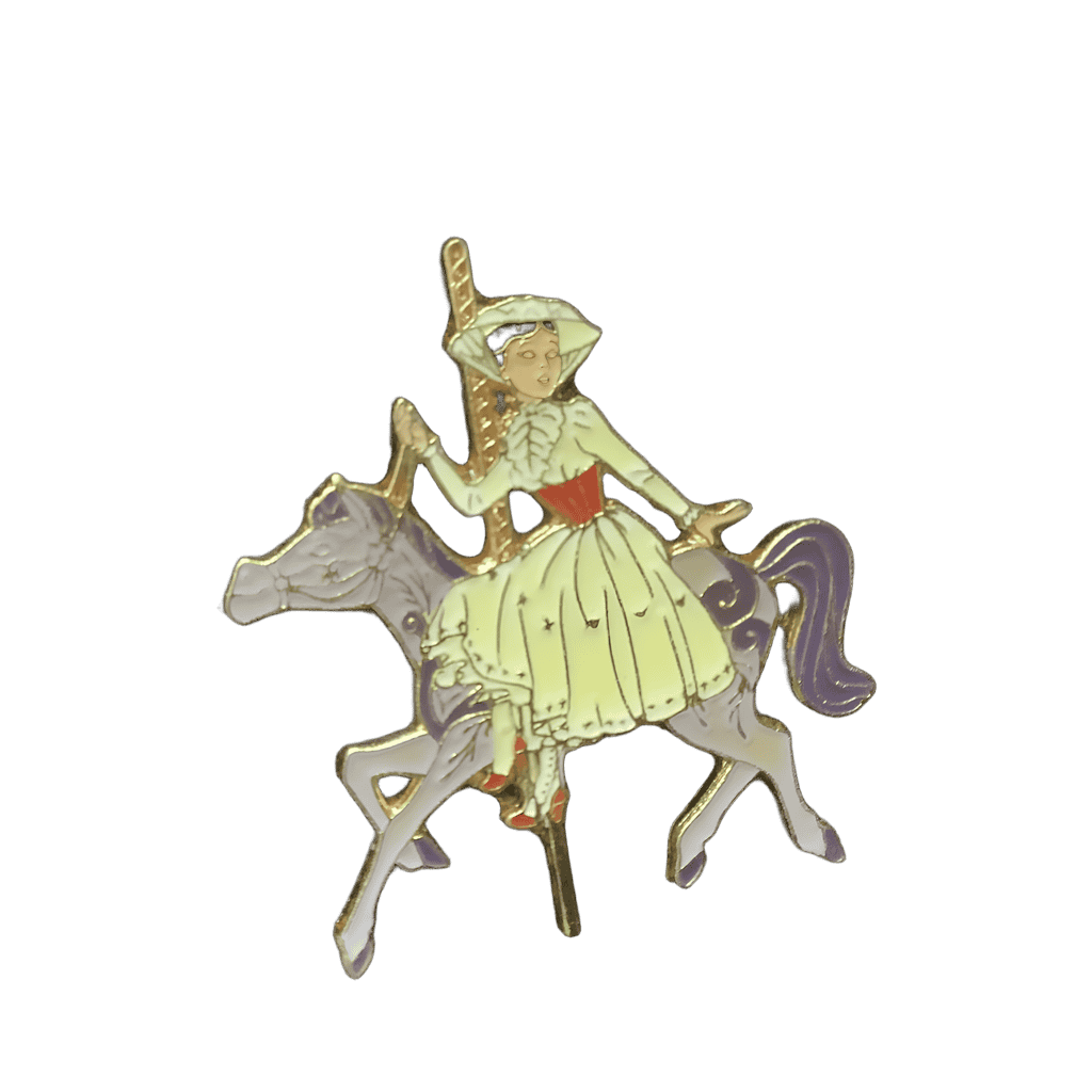 Mary Poppins on Carousel Horse Disney pin