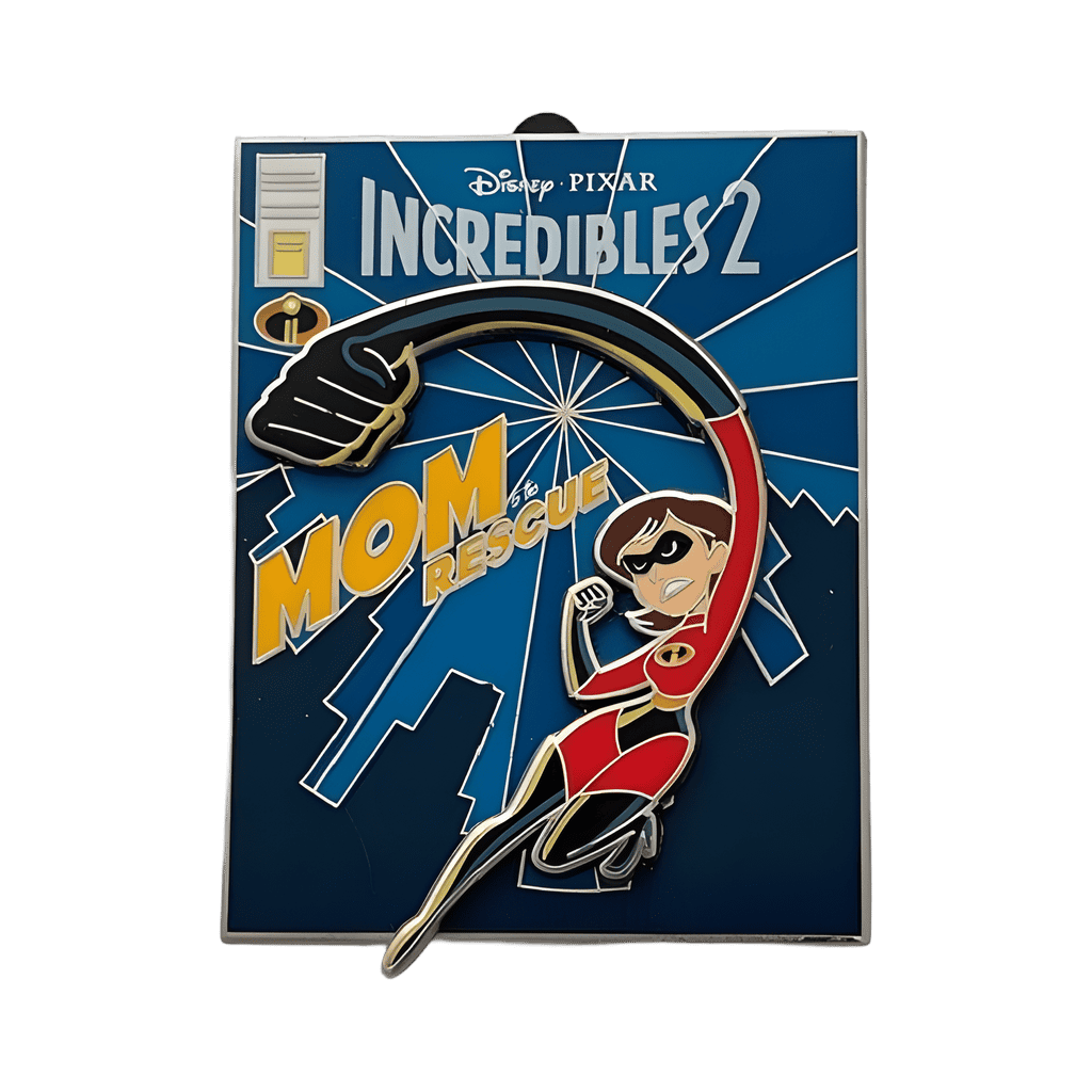 Mrs. Incredible “Mom to the Rescue” Comic Disney pin