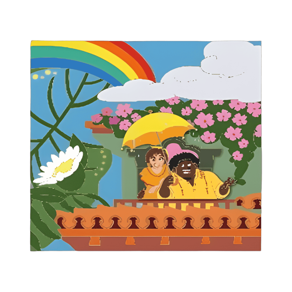 Pepa and Felix Madrigal Disney pin