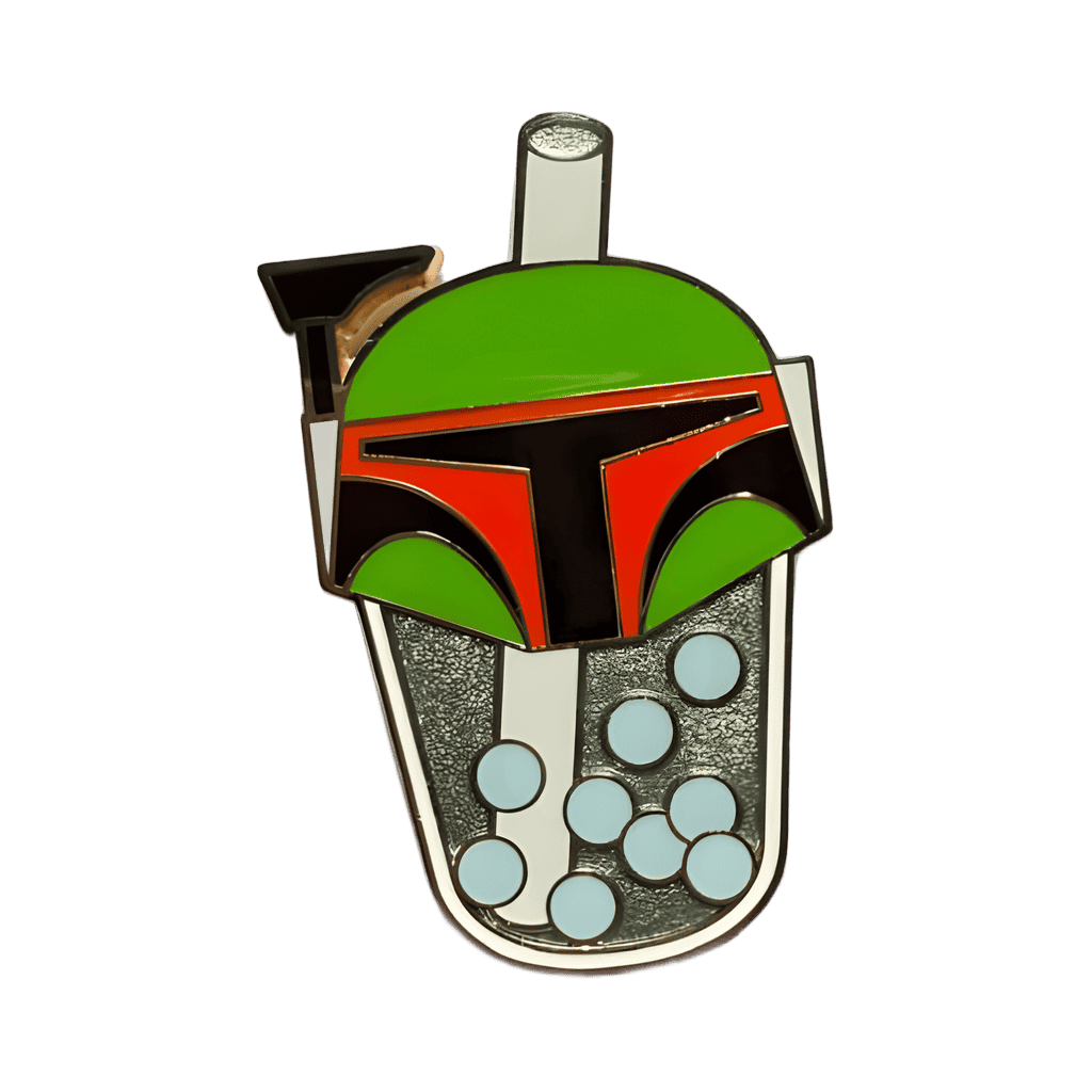 Boba Fett Boba Tea Disney pin
