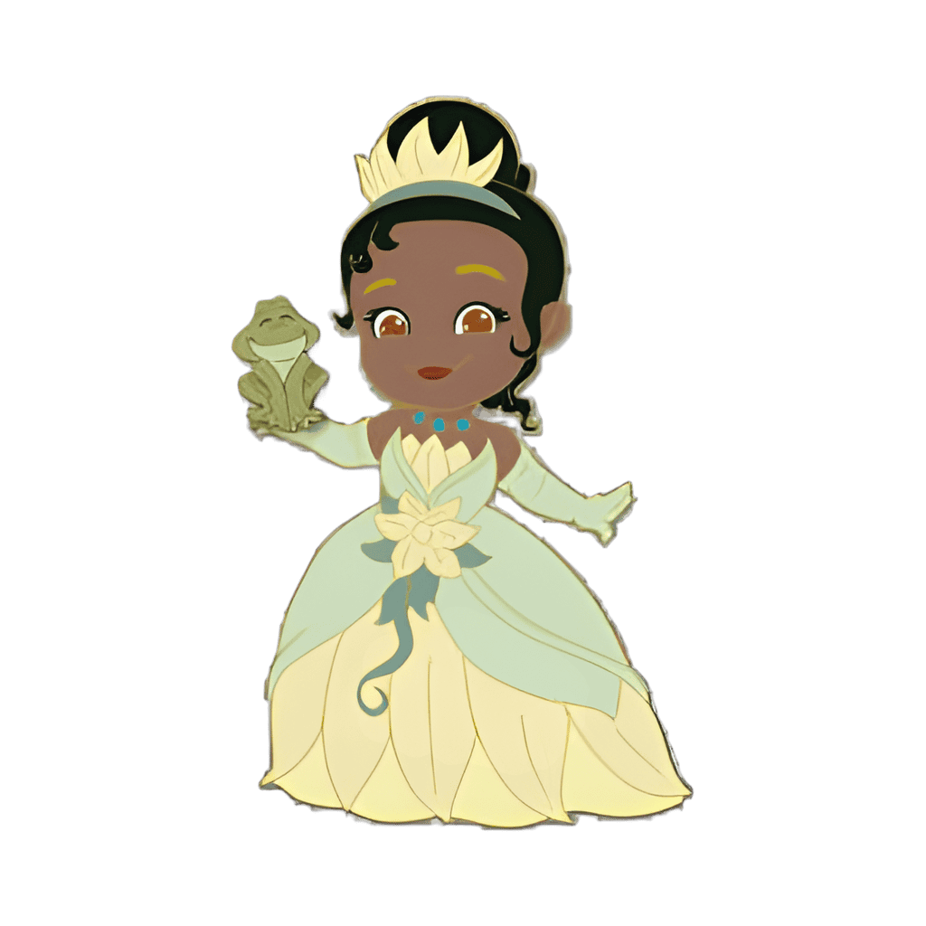 Tiana and Frog Disney pin