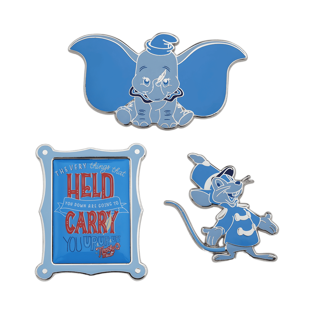 Dumbo 3-Pin Set Disney pin