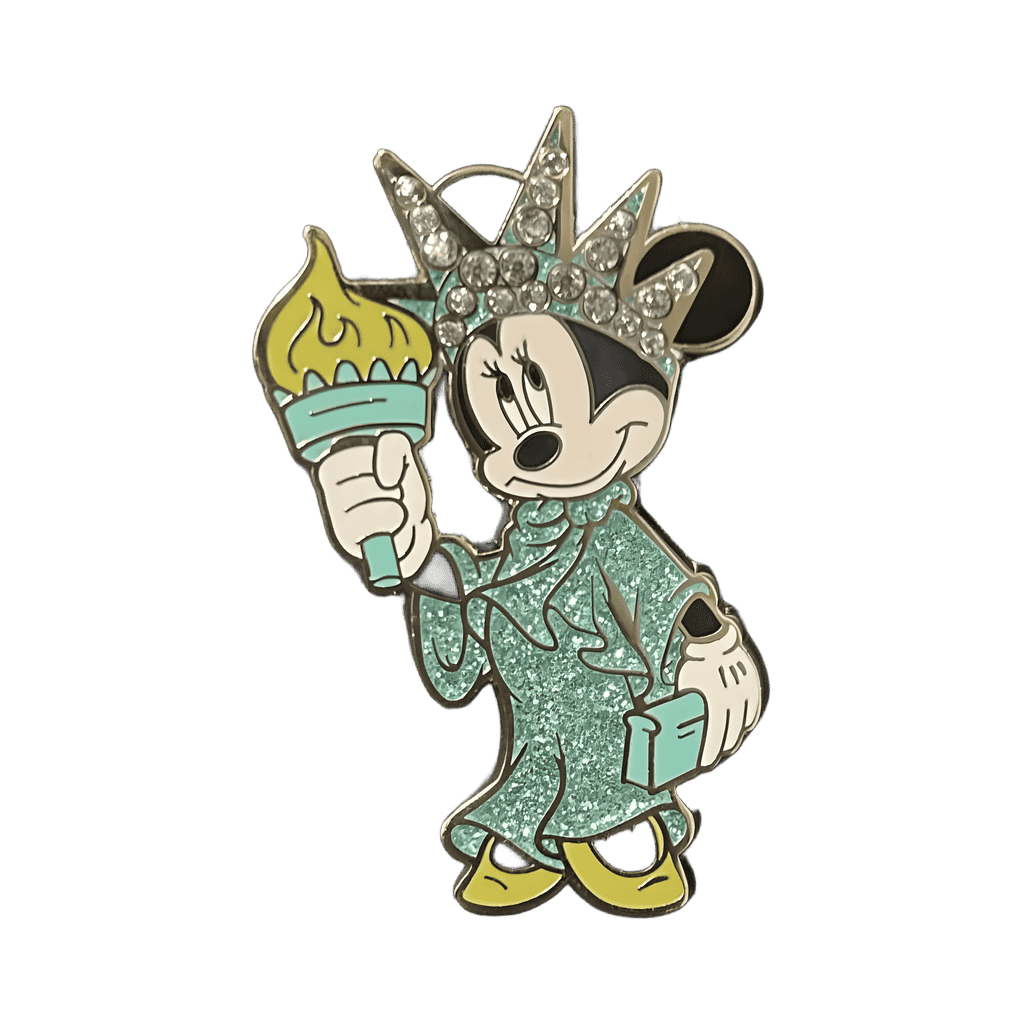 Statue of Liberty - Silver Crown Disney pin