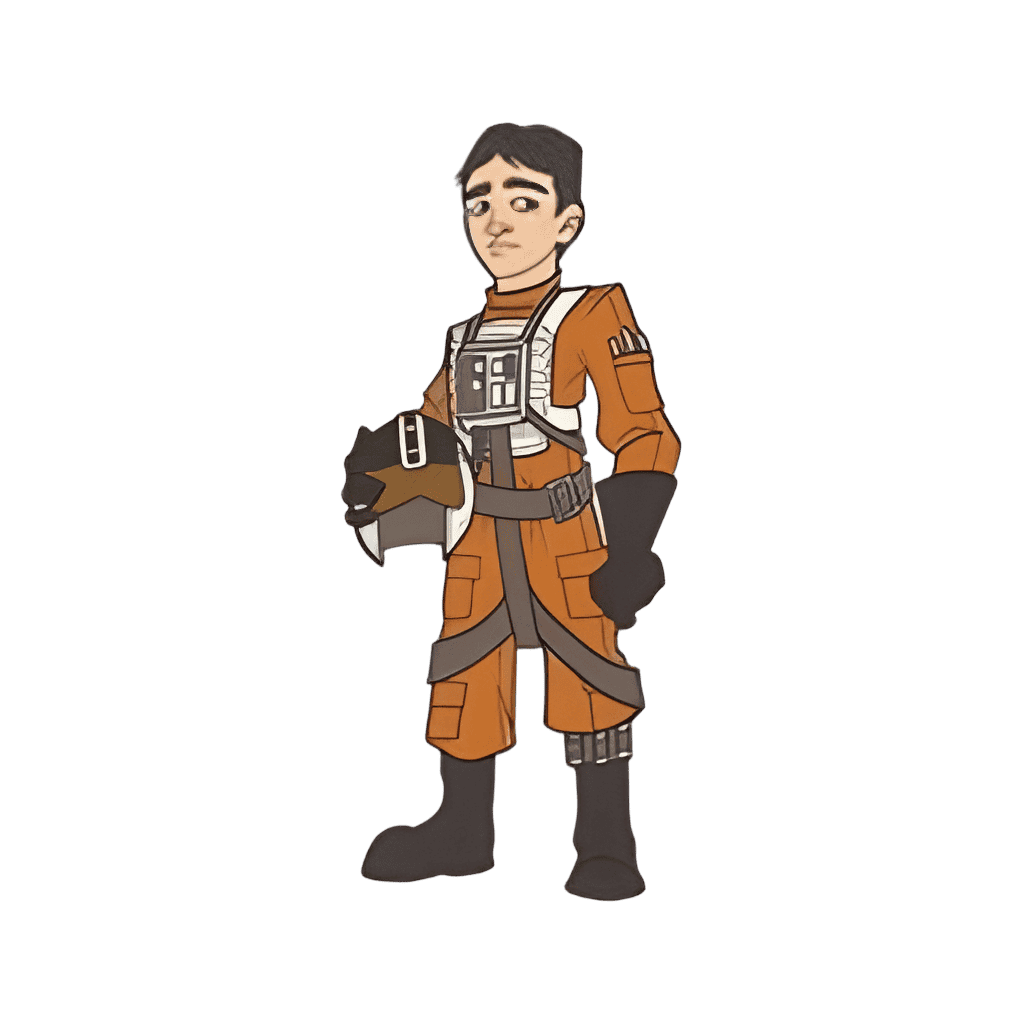 Wedge Antilles Disney pin