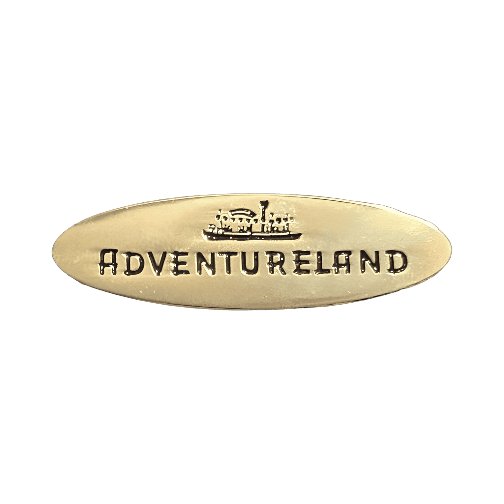 Adventureland Logo/Jungle Cruise Boat Disney pin