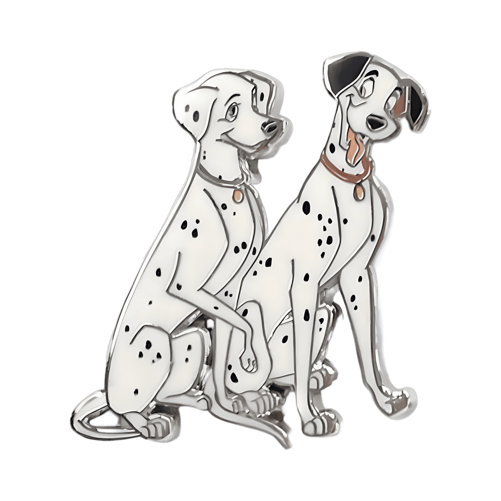Pongo & Perdita Disney pin