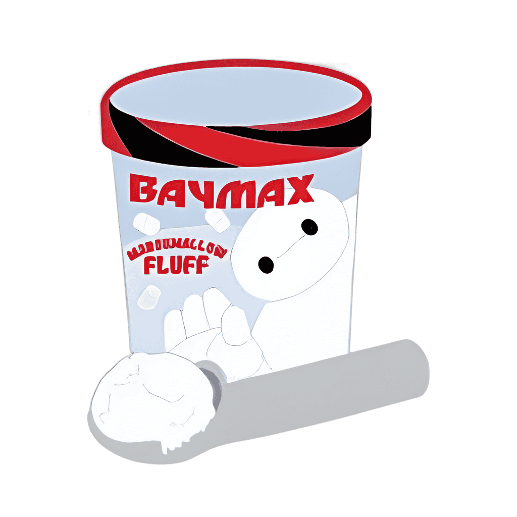 Baymax Marshmallow Fluff Ice Cream Disney pin