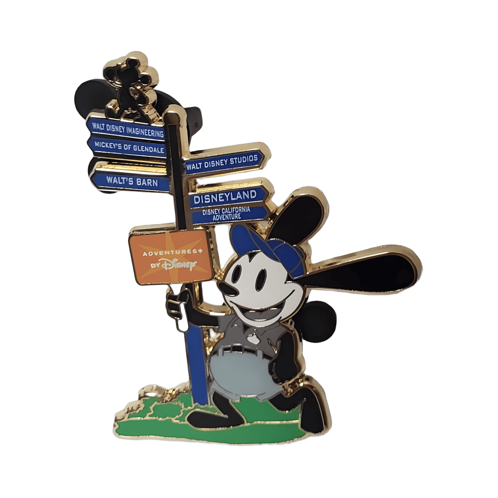 Oswald Street Sign Disney pin