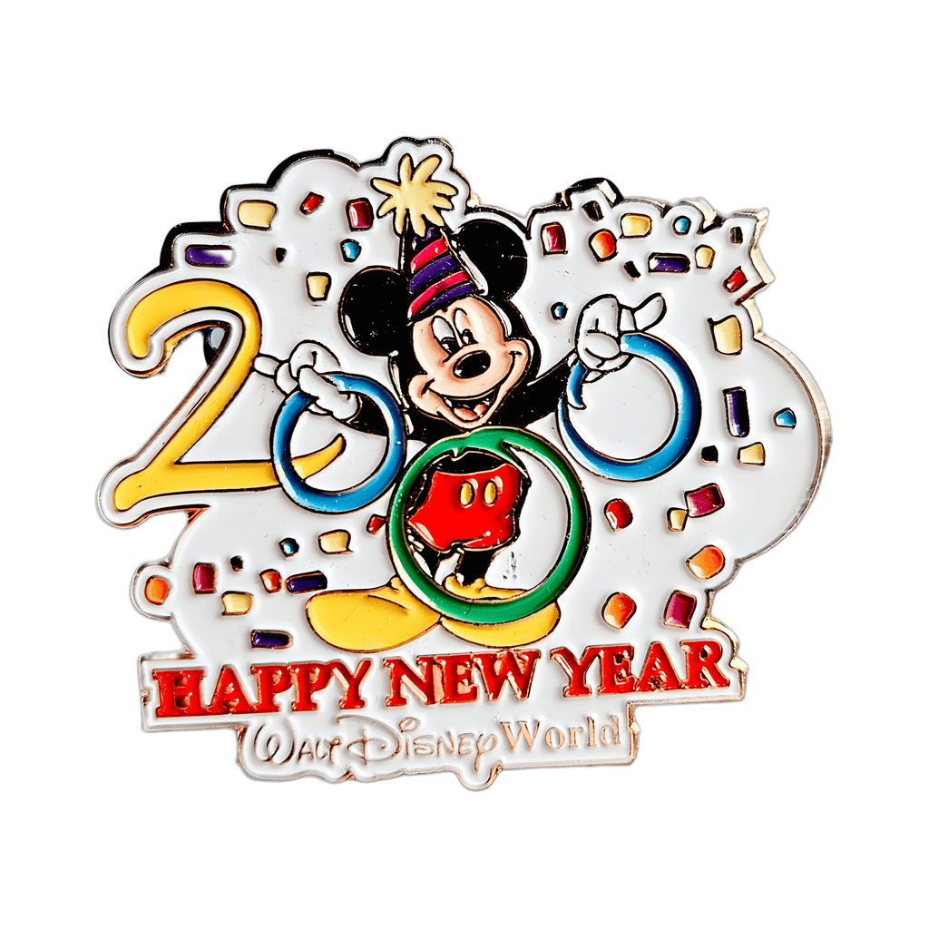 Happy New Year 2000 - Mickey Disney pin