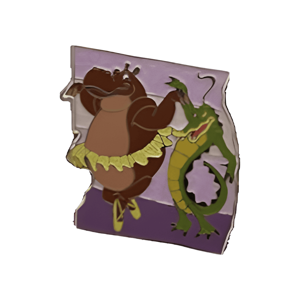Dance of the Hours - Hyacinth Hippo and Ben Ali Gator Disney pin