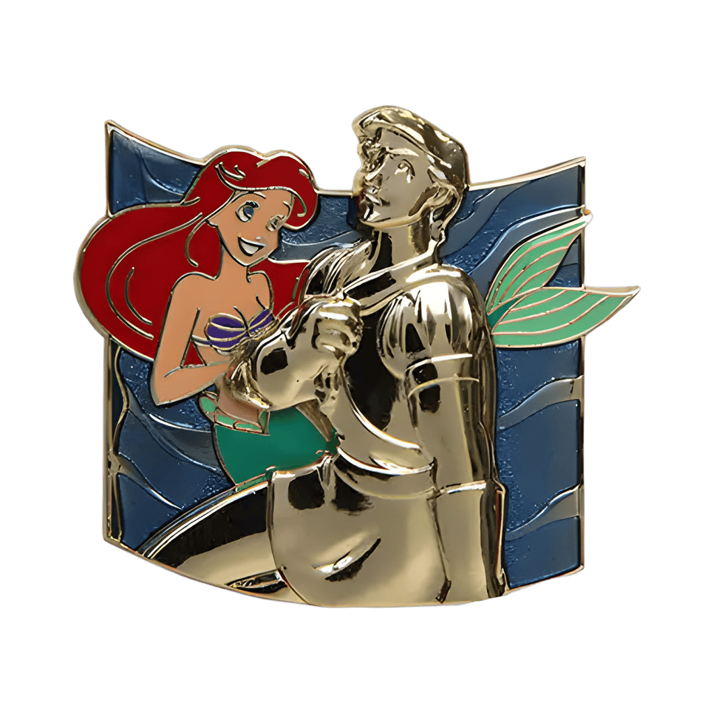 Ariel and Eric Statue Piece #3 Disney pin