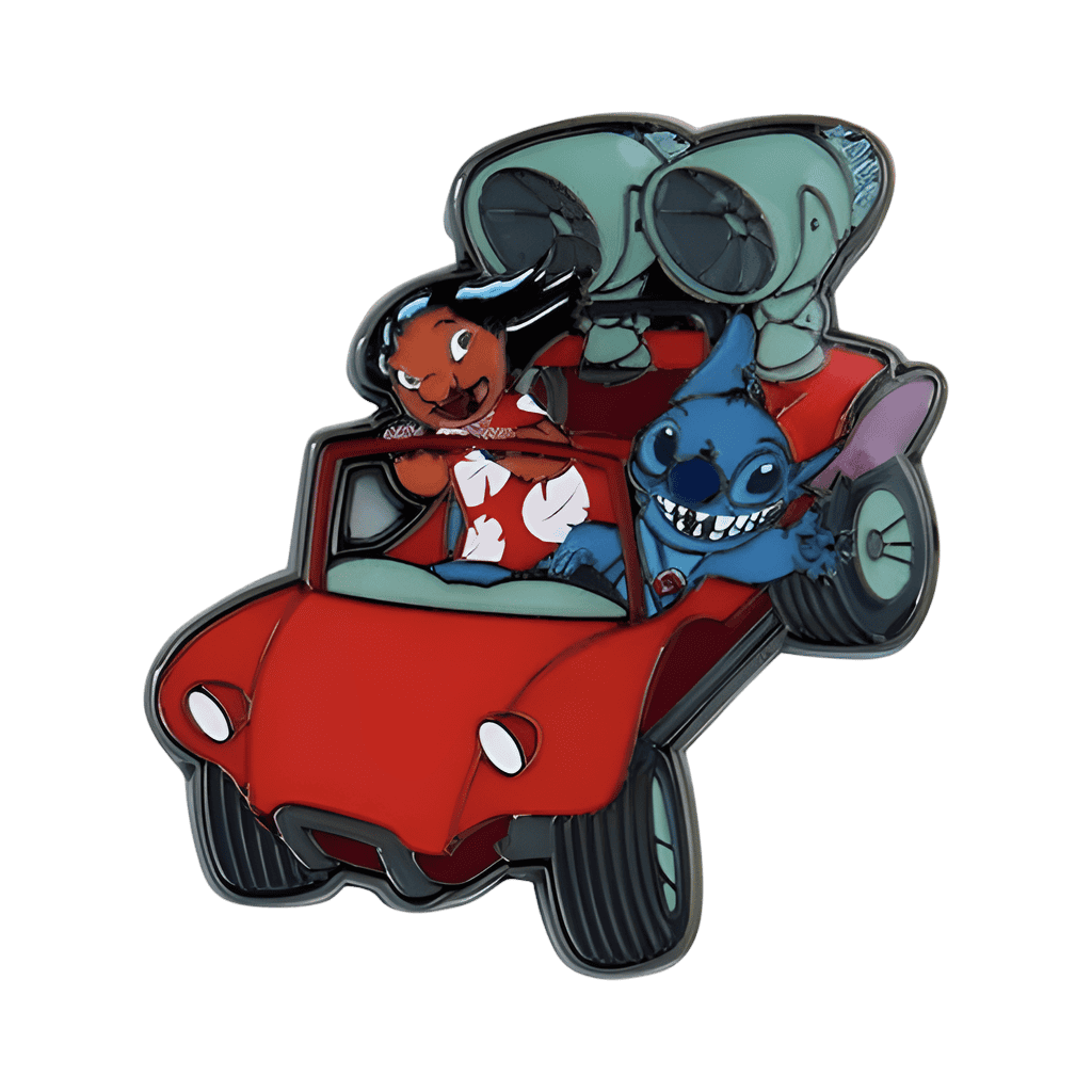 Lilo & Stitch in Car Disney pin