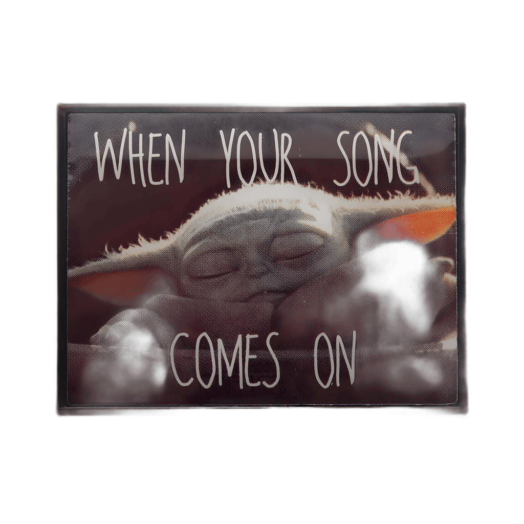 The Child - When Your Song Come On Disney pin