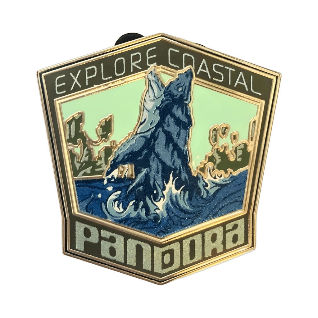 Explore Coastal Pandora Disney pin