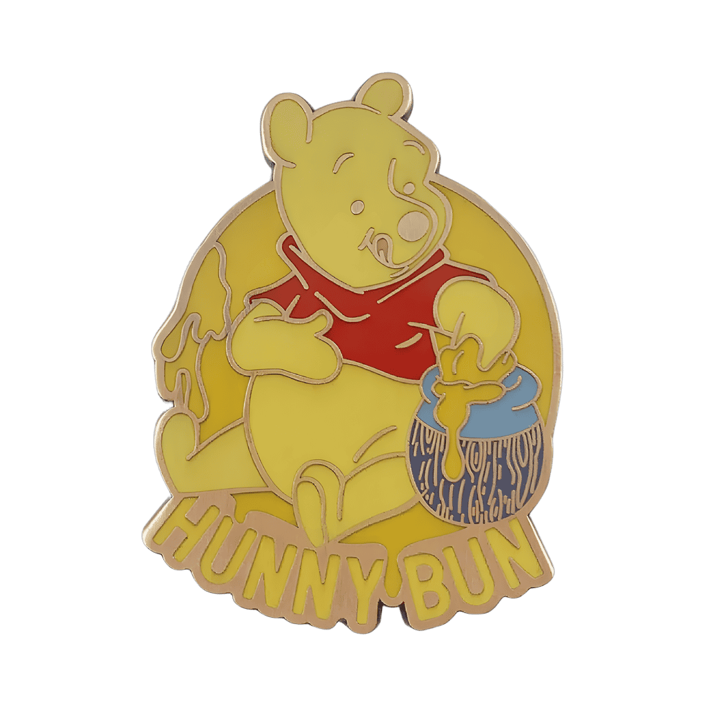 Pooh with Honey Disney pin