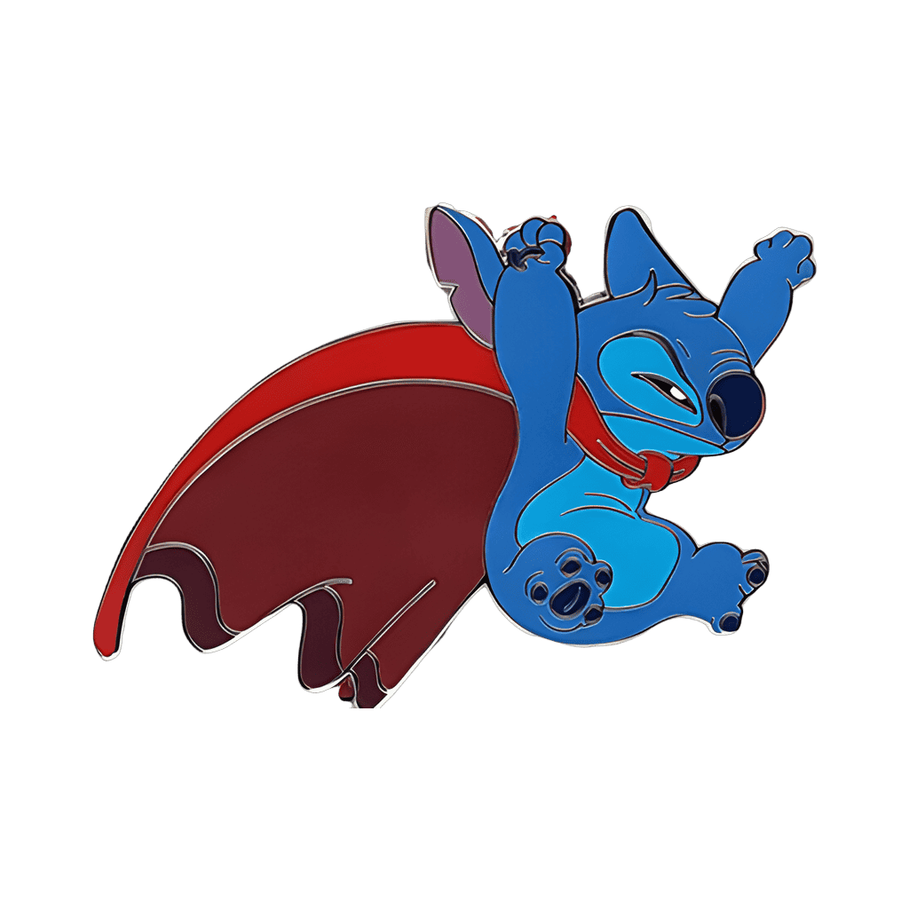 Superhero Stitch Disney pin