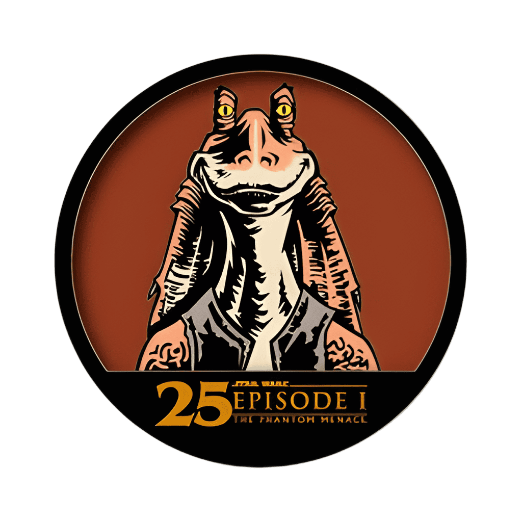 Jar Jar Binks Disney pin